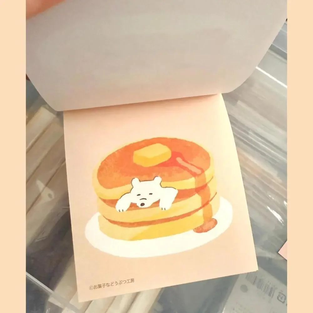 Furukawashiko Memo Pad - Seal Cream Soda, Panda Latte, Bear Pancake, Cupcakes